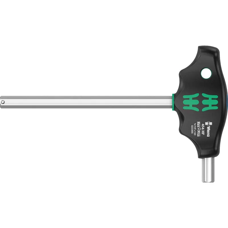 Wera 454 HF Holding Function T Handle Hex Plus Screwdriver Imperial