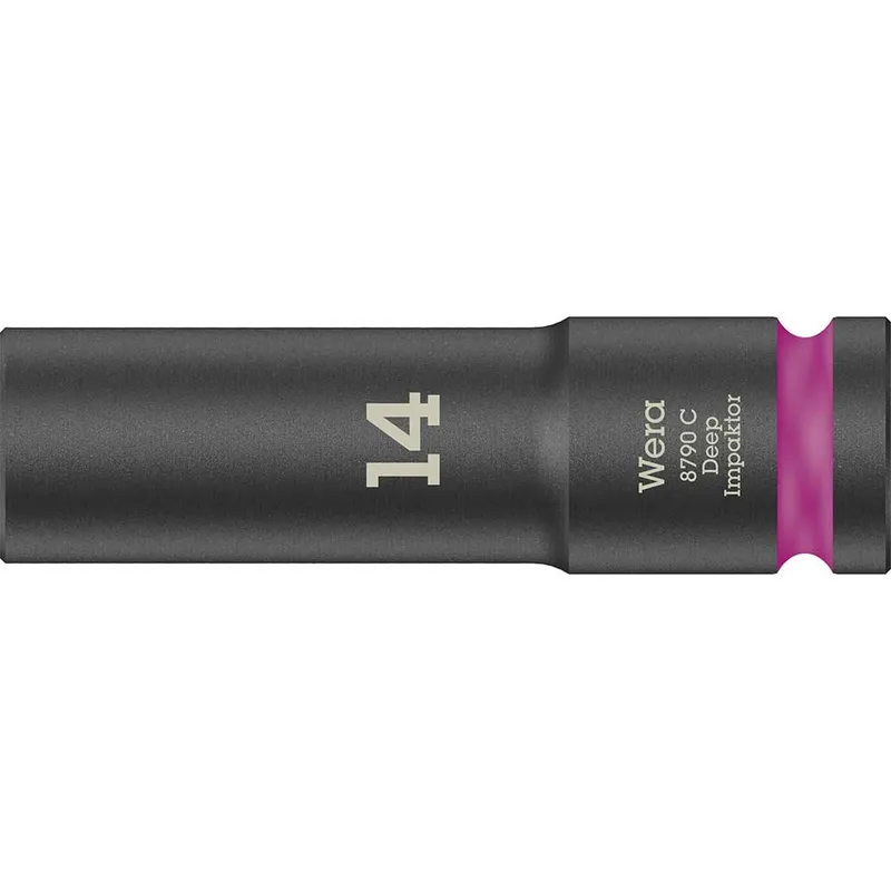 Wera 8790C Impaktor 1/2" Drive Deep Hexagon Impact Socket