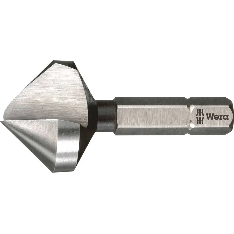 Wera 845 Hex Shank Single Flute Countersink