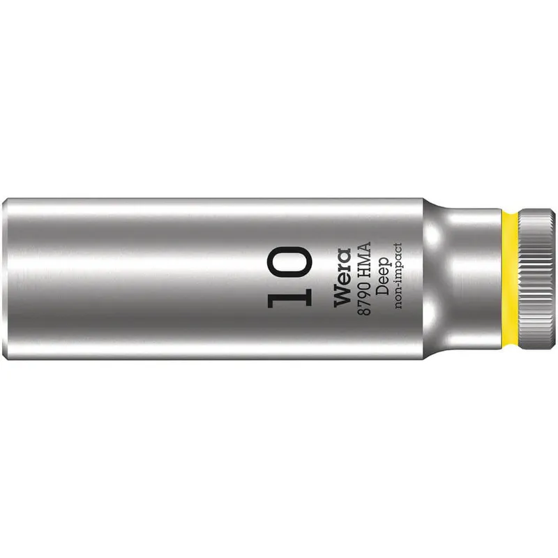 Wera 8790 HMA Deep 1/4" Drive Hexagon Socket Metric