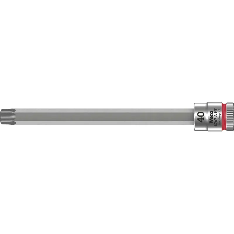 Wera 8767 A HF Zyklop 1/4" Drive Long Torx Socket Bit