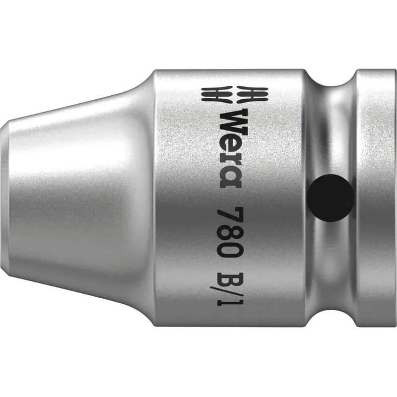 Wera 780B/1S Extra Strong 3/8" Square Drive to 1/4" Hex Screwdriver Bit Holder