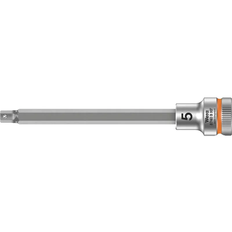 Wera 8740 B HF Zyklop 3/8" Drive Long Hexagon Socket Bit Metric