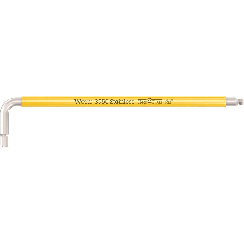 Wera 3950 SPKL Stainless Steel Multicolour Hex Key Imperial