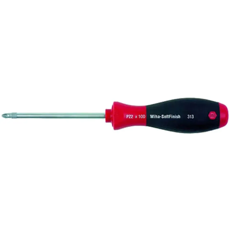 Wiha 313 Series Soft Grip Pozi Screwdriver