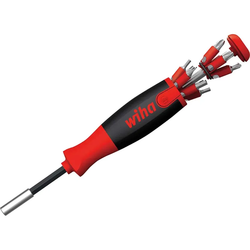 Wiha Liftup 25 Piece Bit Holder Magazine Magnetic Screwdriver Set