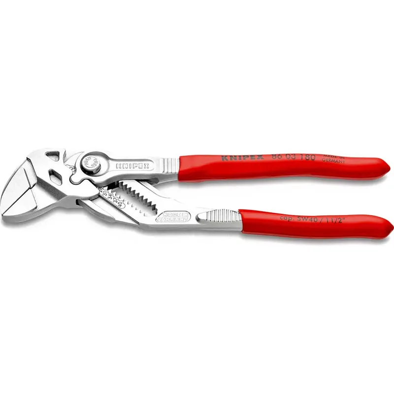 Knipex 86 03 Chrome Plier Nut Wrenches