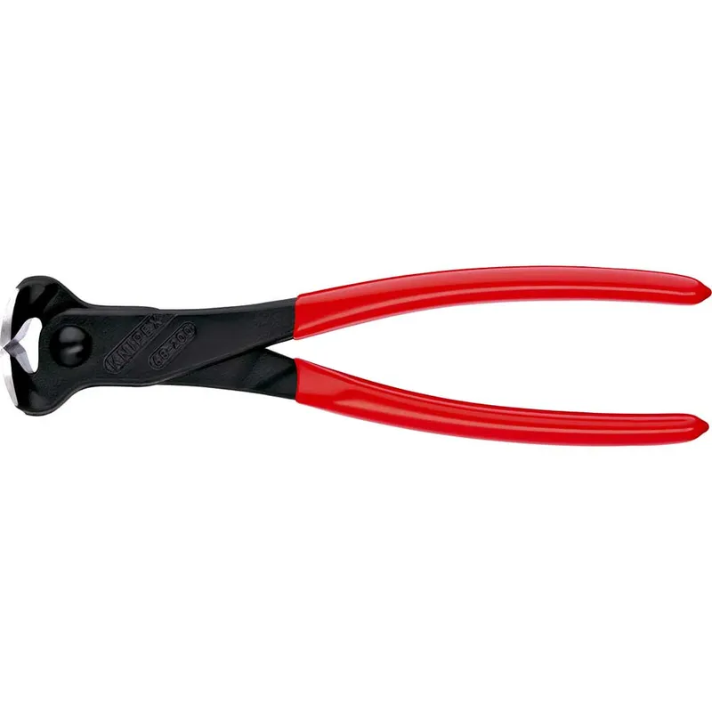 Knipex 68 01 Steel Rebar Fixers Concrete End Cutting Pliers