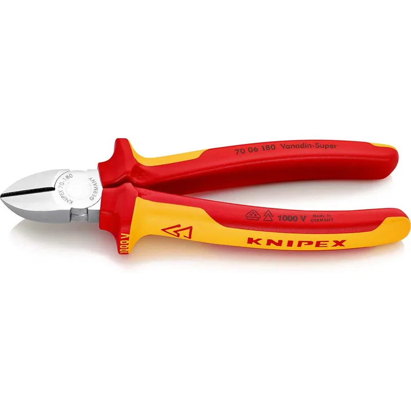Knipex 70 06 VDE Insulated Diagonal Cutting Pliers