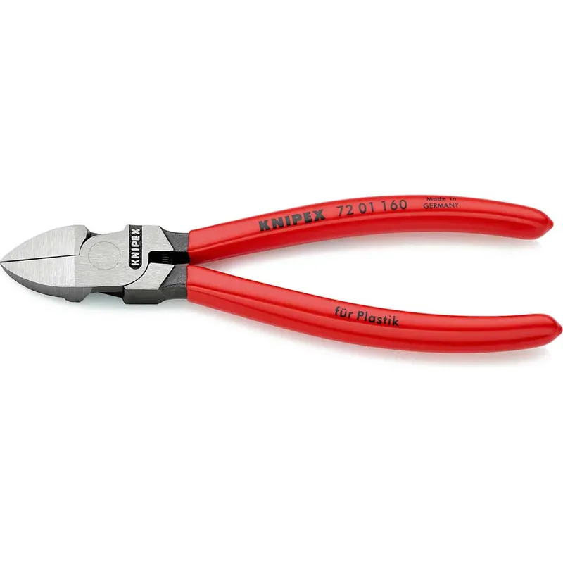 Knipex 72 01 Diagonal Cutting Pliers for Plastics