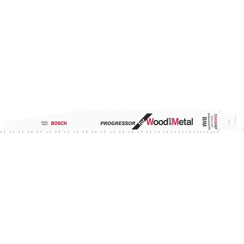 Bosch S3456XF Progressor Wood and Metal Cutting Reciprocating Sabre Saw Blades