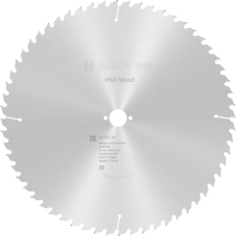 Bosch PRO Optiline Wood Cutting Table Saw Blade