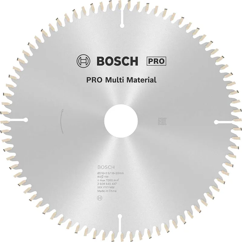 Bosch PRO Multi Material Cutting Mitre and Table Saw Blade