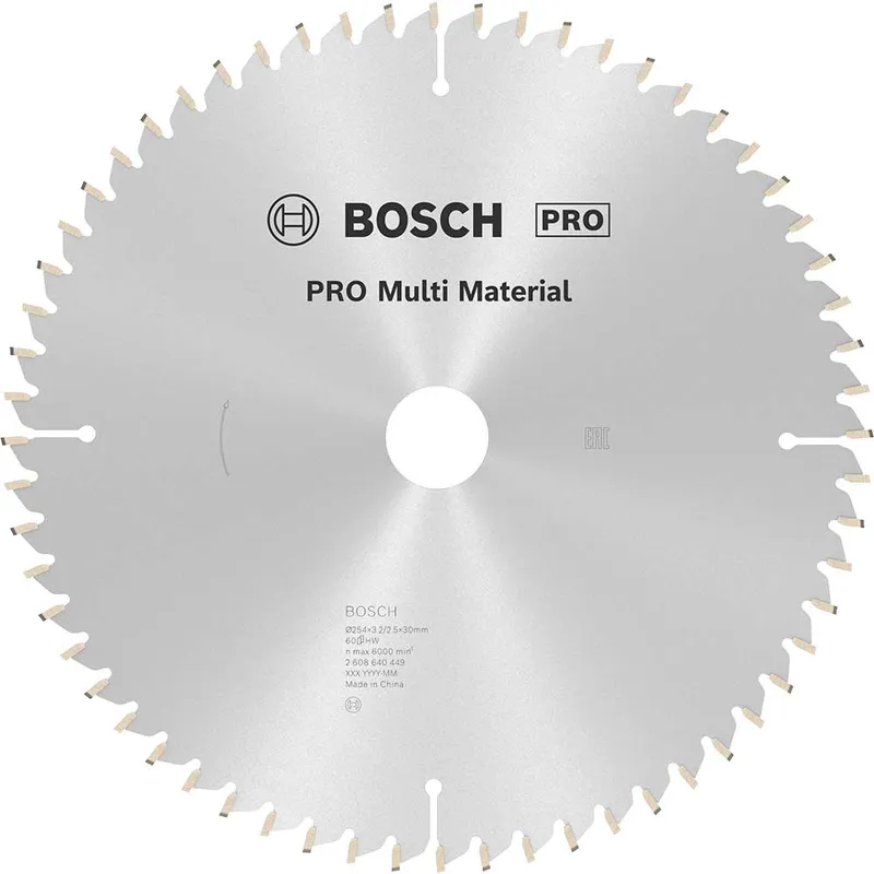 Bosch PRO Multi Material Cutting Mitre and Table Saw Blade