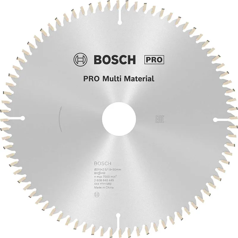 Bosch PRO Multi Material Cutting Mitre and Table Saw Blade