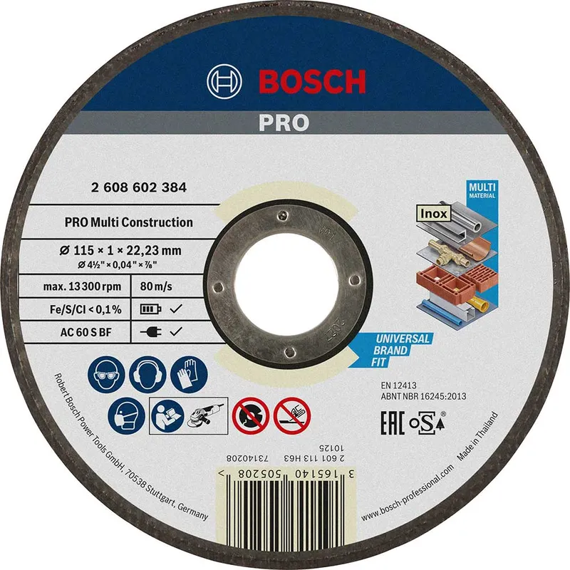 Bosch PRO Rapido MultiConstruction Cutting Disc