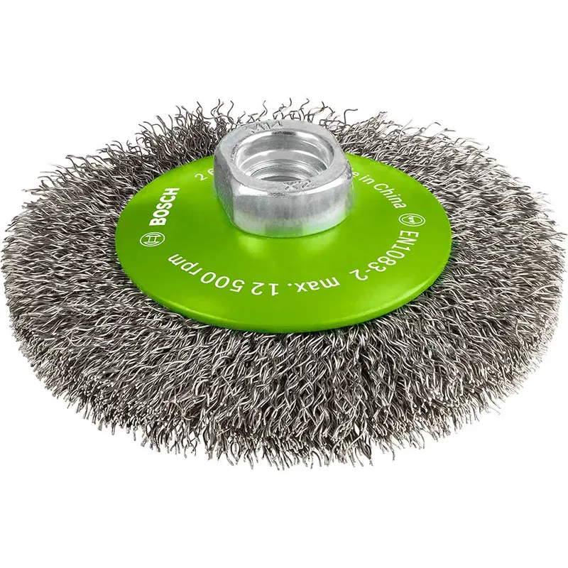 Bosch PRO Conical 0.35mm Inox Crimped Wire Wheel