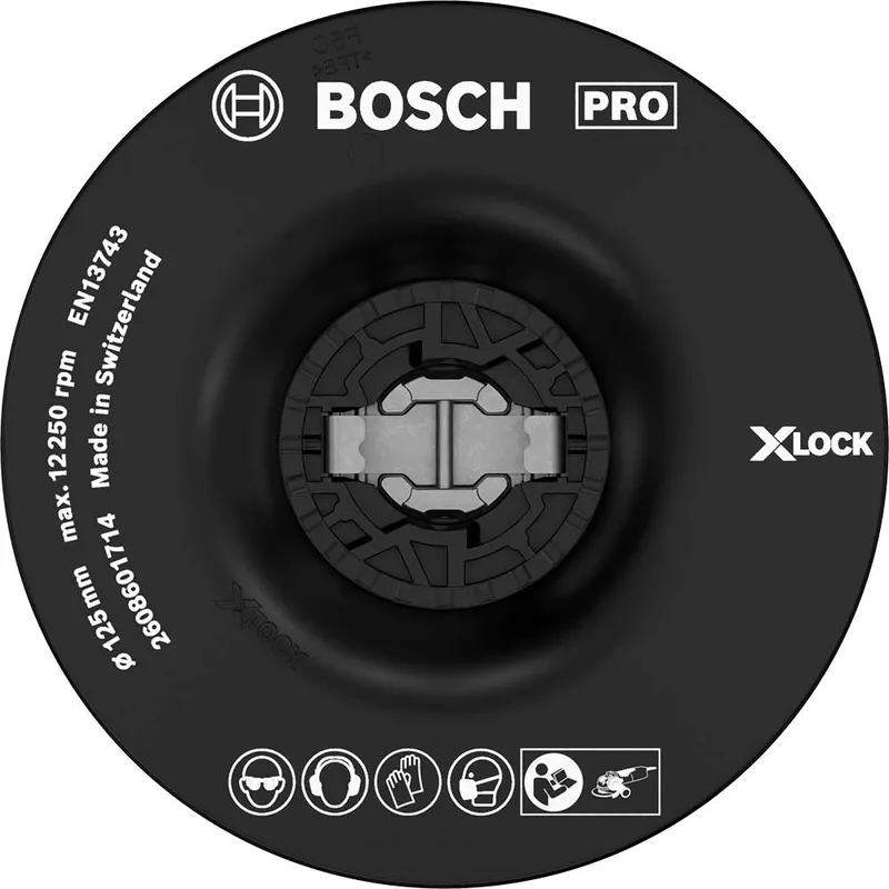 Bosch PRO X Lock Soft Backing Pad