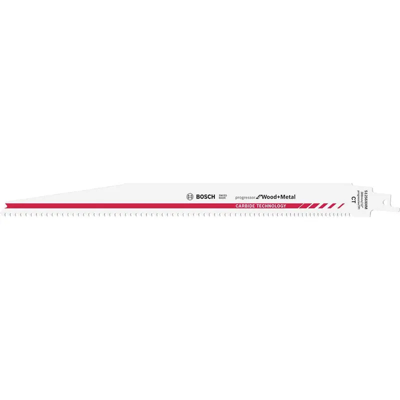 Bosch S1256XHM Carbide Reciprocating Sabre Saw Blades for Wood and Metal