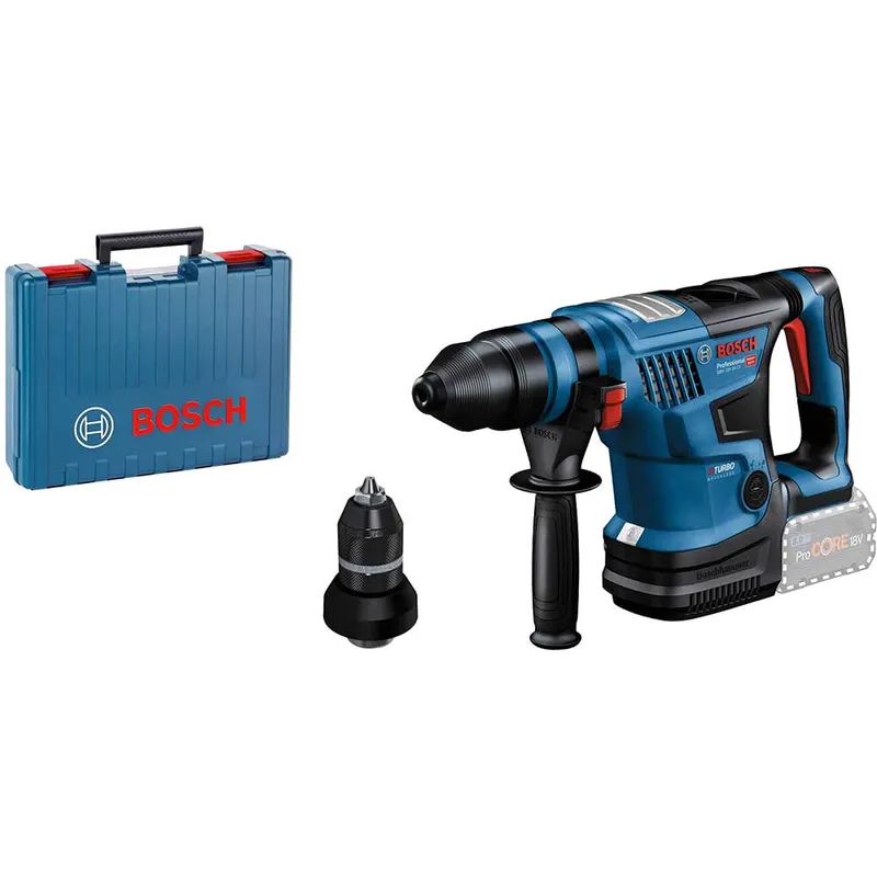 Bosch GBH 18V-34 CF BITURBO 18v Cordless Brushless SDS Plus Rotary Hammer Drill