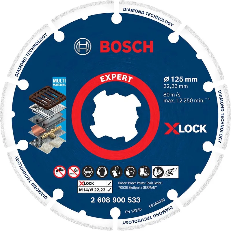 Bosch EXPERT X Lock Diamond Metal Cutting Disc
