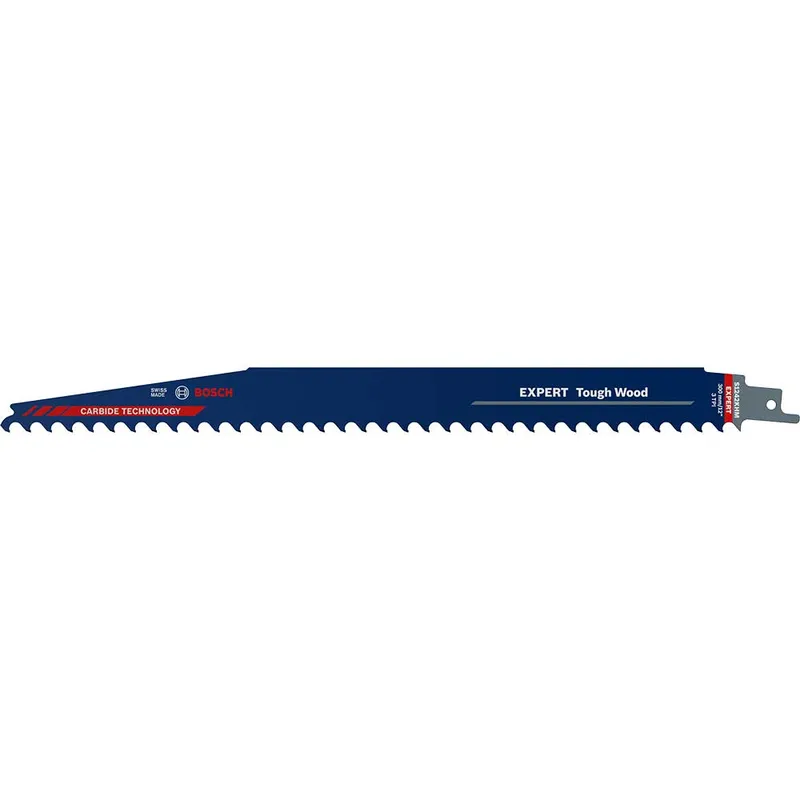 Bosch EXPERT S1242KHM Thick Tough Wood Reciprocating Sabre Saw Blades