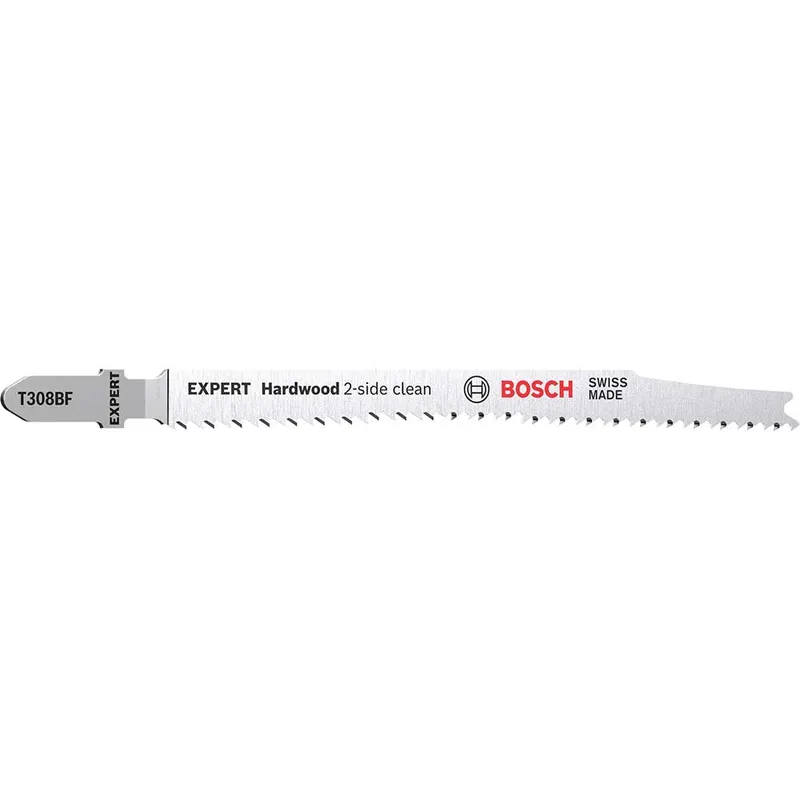 Bosch EXPERT T308 BF Hard Wood Cutting Jigsaw Blades