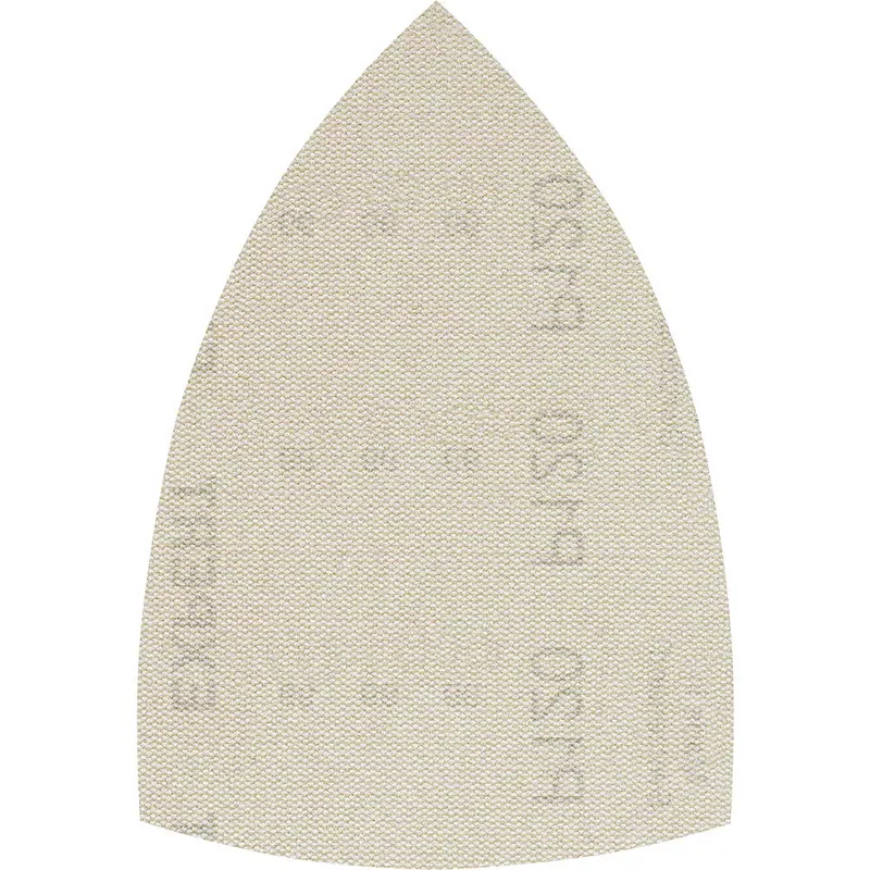 Bosch EXPERT M480 Hook and Loop Large Delta Sanding Sheets for Paint and Wood