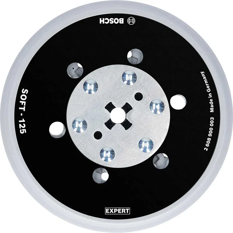 Bosch EXPERT Multihole Soft Backing Pads Universal 125mm
