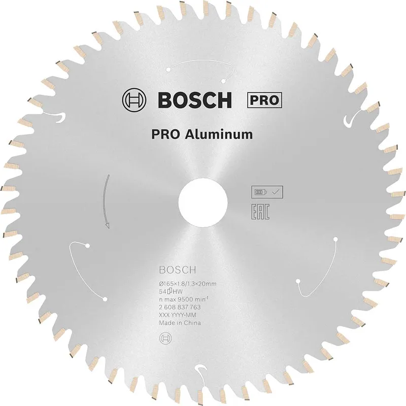 Bosch PRO Cordless Circular Saw Blade for Aluminium