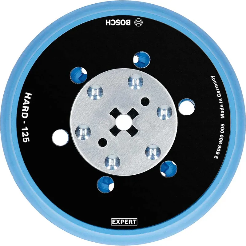 Bosch EXPERT Multihole Hard Backing Pads Universal 125mm