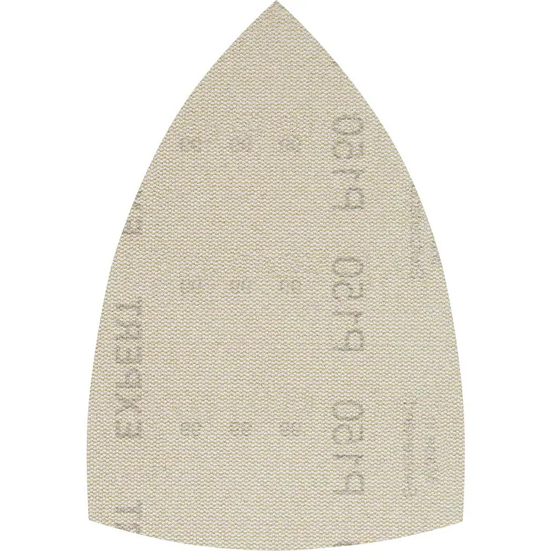 Bosch EXPERT M480 Hook and Loop Large Delta Sanding Sheets for Paint and Wood