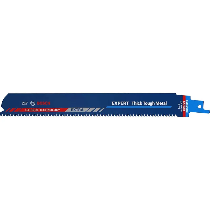 Bosch EXPERT S1155CHC Thick Tough Metal Cutting Reciprocating Sabre Saw Blades