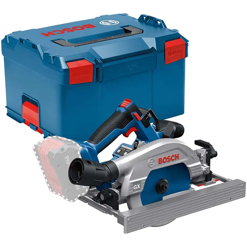 Bosch GKS 18V-57-2 GX 18v Cordless Rail Compatible Circular Saw 165mm