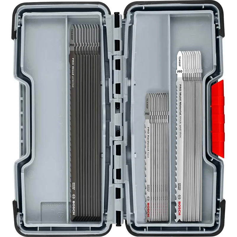Bosch PRO 30 Piece Wood and Metal Rough Cut Jigsaw Blade Set