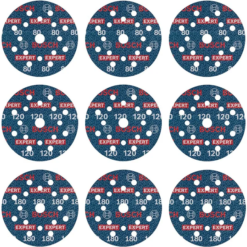 Bosch EXPERT O780 Foil Sanding Discs 125mm