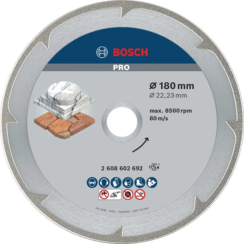Bosch PRO Marble Diamond Cutting Disc