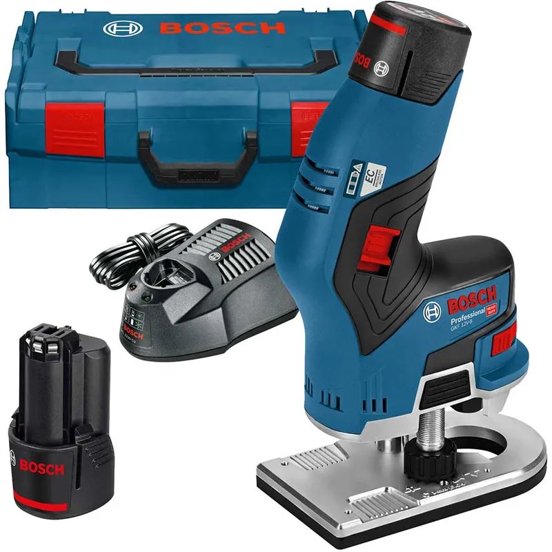 Bosch GKF 12 V-8 12v Cordless Fixed Base Palm Router