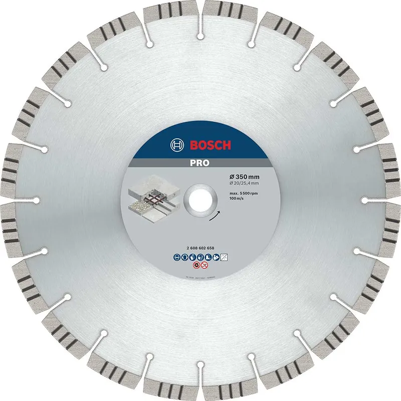 Bosch PRO Reinforced Concrete Diamond Cutting Disc