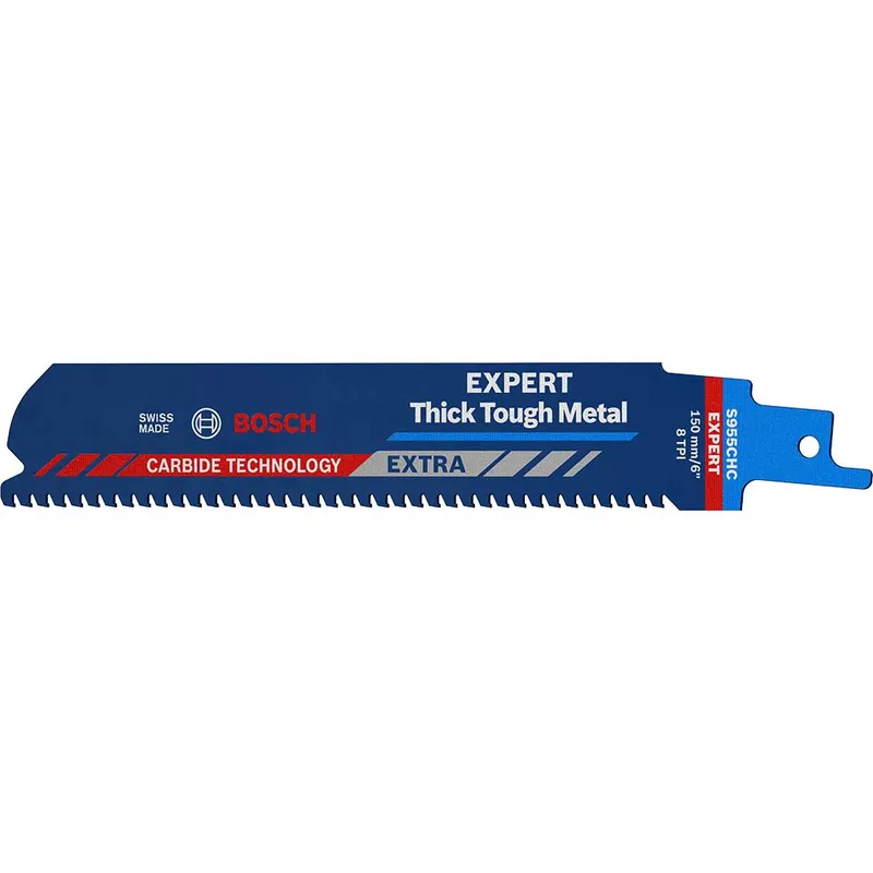 Bosch EXPERT S955CHC Thick Metal Cutting Tough Reciprocating Saw Blades