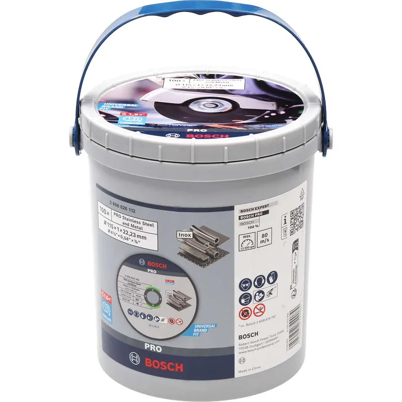Bosch PRO Thin INOX Stainless Steel Cutting Disc Bulk Pack