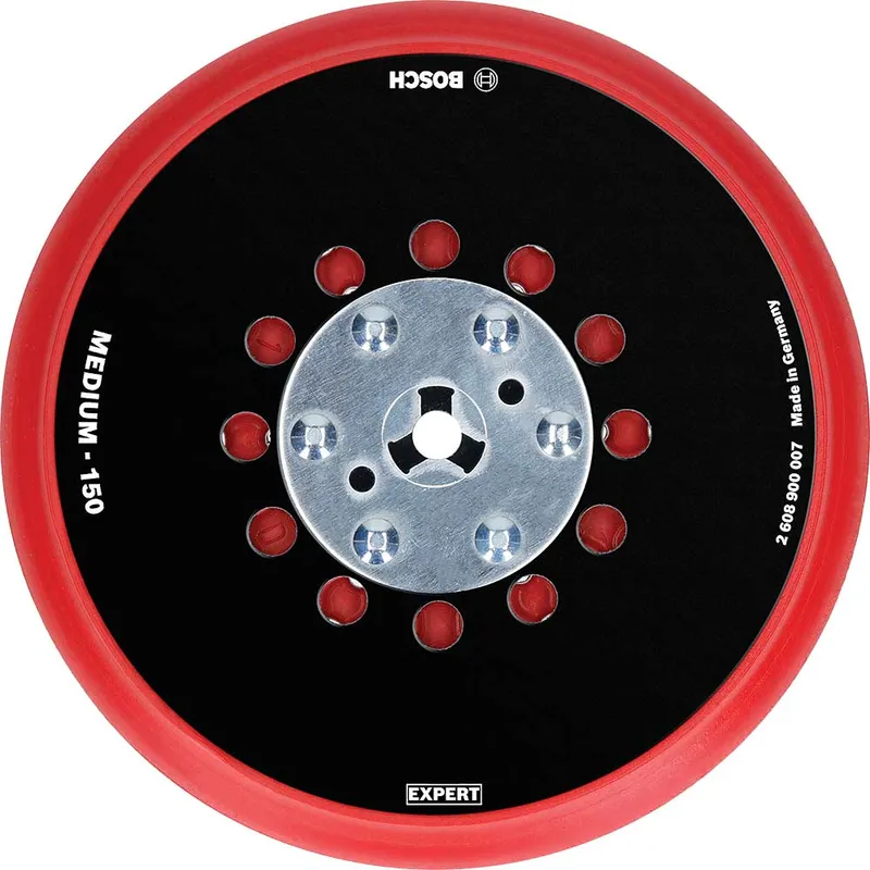 Bosch EXPERT Multihole Medium Backing Pads Universal 150mm