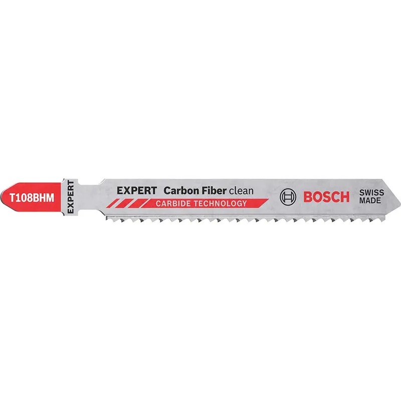 Bosch EXPERT T108BHM Carbon Fiber Clean Cut Jigsaw Blades
