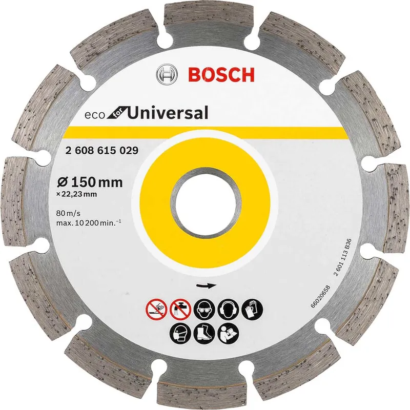 Bosch ECO Universal Segmented Diamond Cutting Disc Pack of 10