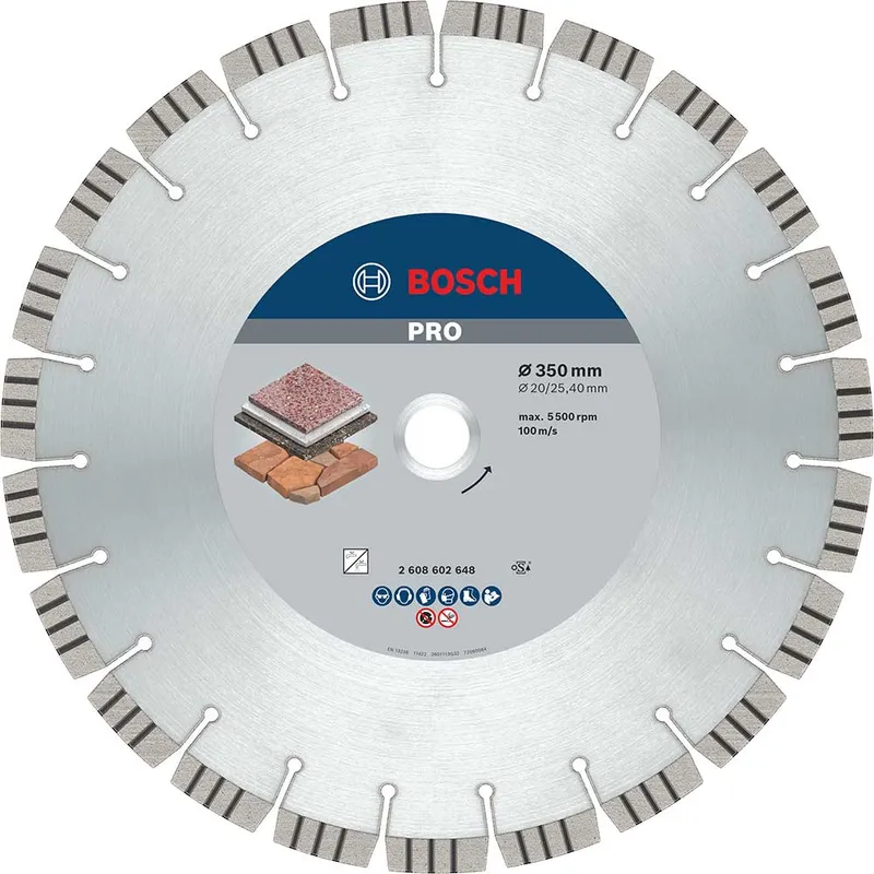 Bosch PRO Stone Diamond Cutting Disc