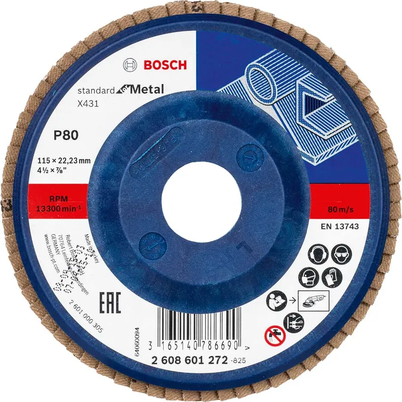 Bosch X431 Metal Flap Disc