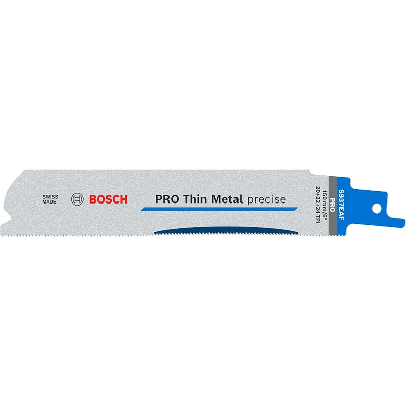 Bosch PRO S937EAF Thin Metal Reciprocating Saw Blade