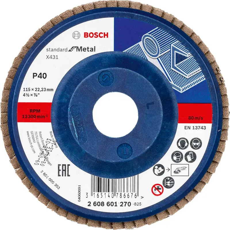 Bosch X431 Metal Flap Disc