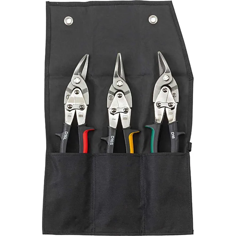 Bessey 3 Piece Aviation Snips Set