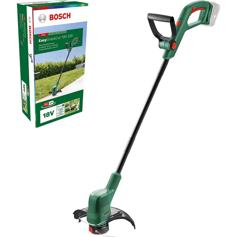 Bosch EASYGRASSCUT 18V-230 P4A 18v Cordless Grass Trimmer and Edger 230mm